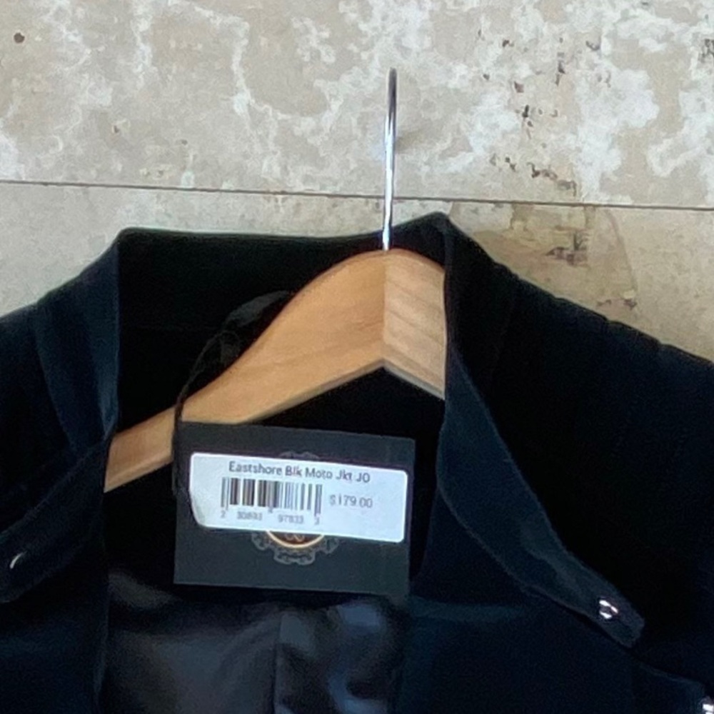 Microsuede Biker Jacket - Picture 4 of 4